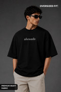 Shreads HEX-BALANCE Black Oversized T-Shirt